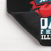 Boxtrainer - Kickboxer Gym Boxer 2 Mousepad (Ecke)