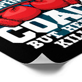 Boxtrainer - Kickboxer Gym Boxer 2 Poster (Ecke)