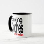 Boxtrainer machen es besser tasse (Vorderseite Links)