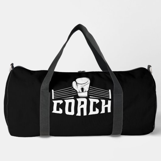 Boxtrainer-Ring-Handschuh Duffle Bag (Vorderseite)
