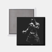 BOXTRAINING ÜBUNG SPARRING MAGNET (Vorderseite/Rückseite)