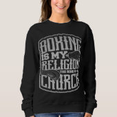 Boxtrainingsmannmeister Sweatshirt (Vorderseite)