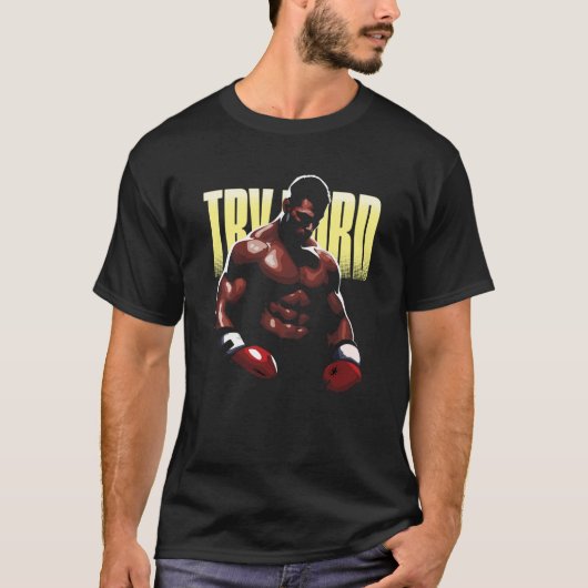 Boxversuchen T-Shirt (Vorderseite)