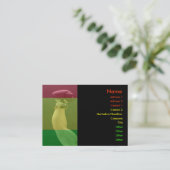 BoxVisitenkarte Visitenkarte (Stehend Vorderseite)