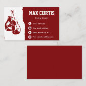 Boxwagen Visitenkarte (Vorne/Hinten)