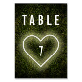 Boxwood Wedding Tischnummer (Vorderseite)