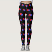 Boxy-Formen: schwarz Leggings (Vorderseite)