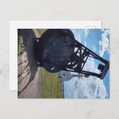 Boy and Bottle Light Postkarte (Vorne/Hinten)