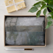 Boy and Dog Rainy Urban Stillness Decoupage Seidenpapier (Geschenk)