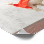 Boy and Dog Superheroes Poster (Ecke)