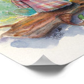 Boy and his Dog Poster (Ecke)