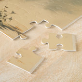 Boy Astronaut Retro-Stil Puzzle (Seite)