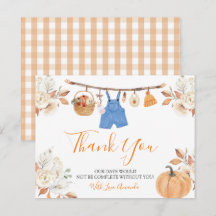 Boy Autumn Clothes Pumpkin Fall Baby Showdusche