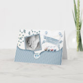 Boy Baby Dusche Danke Karten (Vorderseite)