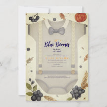 Boy Baby Dusche Herbstkrampf Bodysuit invita