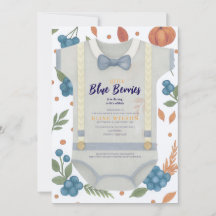 Boy Baby Dusche Herbstkrampf Bodysuit invita