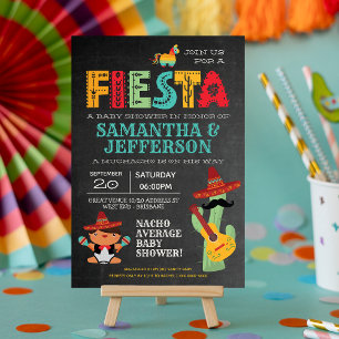 Boy Baby Mariachi Mexican Baby Shower Einladung