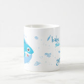 Boy Baby Shark - Blue Kaffeetasse (Mittel)