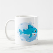 Boy Baby Shark - Blue Kaffeetasse (Links)