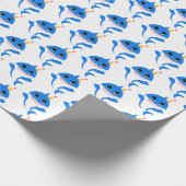 Boy Baby Shark Packpapier (Ecke)