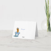 Boy Baby Shower - Danke (Rückseite)