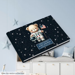 Boy Baby Shower Gästebuch Custom Teddy Bear