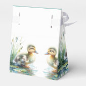 Boy Baby Shower Gevor Boxes Baby Duck Thema Geschenkschachtel (Rückseite)