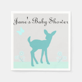 Boy Baby Shower Napkins Serviette