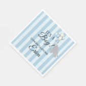 Boy Baby Shower Serviette (Ecke)