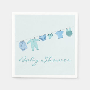 Boy Baby Shower Serviette