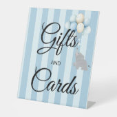 Boy Baby Shower Sockelschild (Vorderseite)