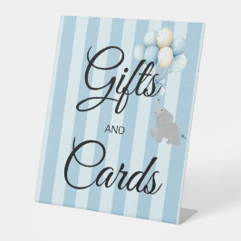 Boy Baby Shower Sockelschild