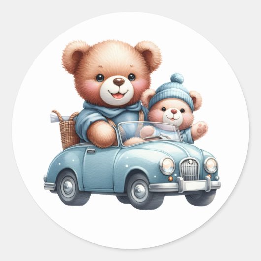 Boy Baby Stickers (Vorderseite)