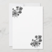 BOY BABYSHOWER ANIMIE Einladung (Rückseite)