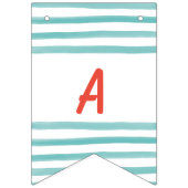 Boy Balloon als Erstes Geburtstagsbanner Wimpelkette (Dritte Fahne)