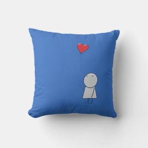 Boy & Balloon Pillow Kissen