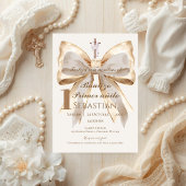 Boy Baptism Invitation in Spanish Boho Einladung