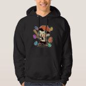 Boy Baseball Player Baseball Easter Hoodie (Vorderseite)