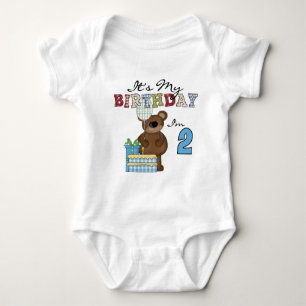 Boy Bear 2. Geburtstag T - Shirt und Geschenke