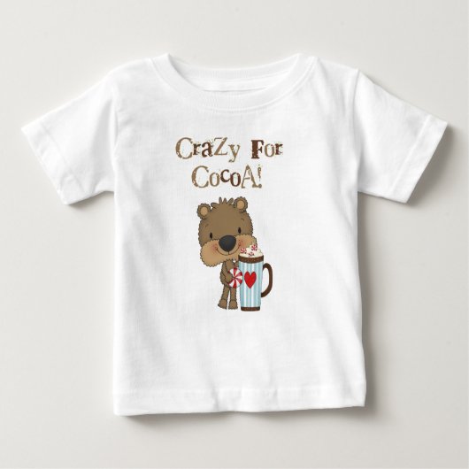 Boy Bear Crazy für Kakaourlaub Baby T-shirt (Vorderseite)