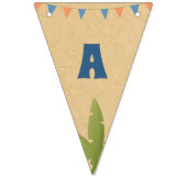 Boy Birthday - Dinosaurier Stomp - Party Flags Wimpelkette (Dritte Fahne)