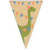 Boy Birthday - Dinosaurier Stomp - Party Flags Wimpelkette (Erste Fahne)