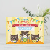 Boy Birthday Einladungen (Stehend Vorderseite)