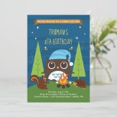 Boy Birthday Einladungen (Stehend Vorderseite)