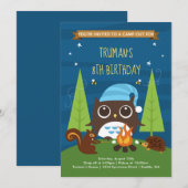 Boy Birthday Einladungen (Vorne/Hinten)