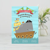 Boy Birthday Einladungen (Stehend Vorderseite)