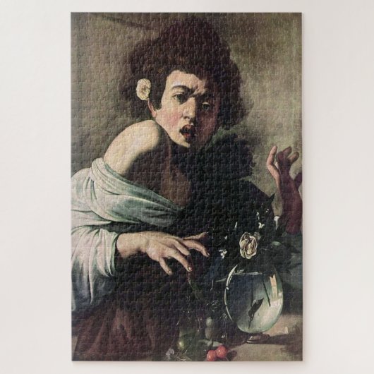 Boy Bitten von einer Lizard (1593-1594) - Caravagg Puzzle (Vertikal)