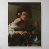 Boy Bitten von Lizard Poster (Vorne)