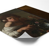 Boy Bitten von Lizard Poster (Ecke)