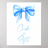 BOY BLAUE BOW CARDS AND GIFTS POSTER (Vorne)